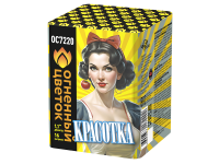 Красотка Батарея салютов купить в Липецке | lipeck.salutsklad.ru