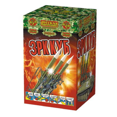 ЗРК Куб Связка римских свечей купить в Липецке | lipeck.salutsklad.ru