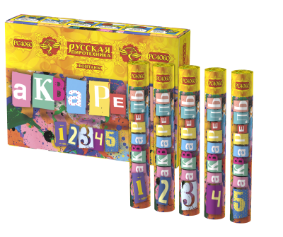 Акварель Фонтан пиротехнический купить в Липецке | lipeck.salutsklad.ru