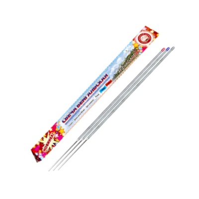 Триколор 300 мм. Бенгальские огни цветные купить в Липецке | lipeck.salutsklad.ru