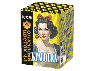 Красотка Батарея салютов купить в Липецке | lipeck.salutsklad.ru