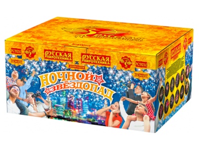 Ночной звездопад Комбинированный Фейерверк купить в Липецке | lipeck.salutsklad.ru