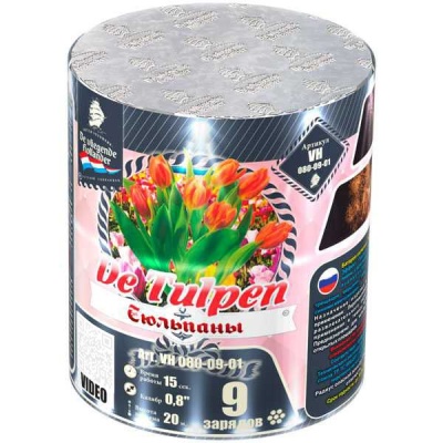 Тюльпаны Батарея салютов купить в Липецке | lipeck.salutsklad.ru