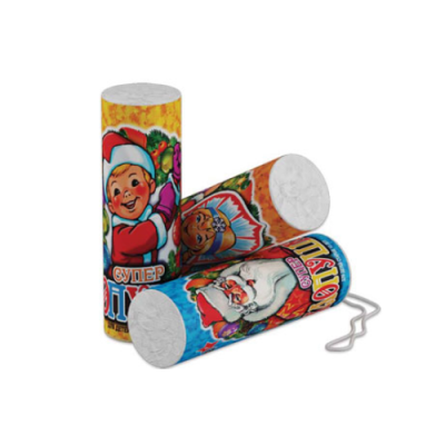 Супер с серпантином Хлопушки купить в Липецке | lipeck.salutsklad.ru