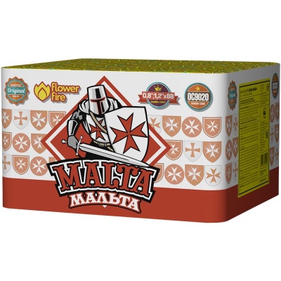 Мальта Батарея салютов купить в Липецке | lipeck.salutsklad.ru