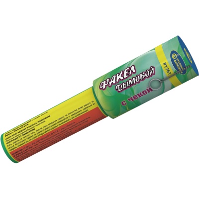 Дымовой (с чекой) зеленый Фальшфейер купить в Липецке | lipeck.salutsklad.ru
