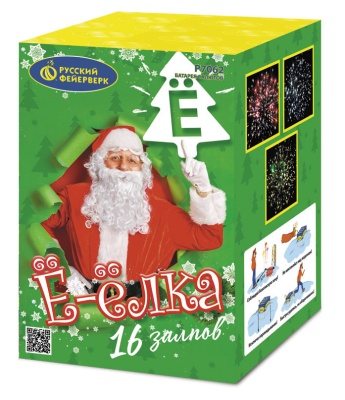 Ё-Ёлка Батарея салютов купить в Липецке | lipeck.salutsklad.ru