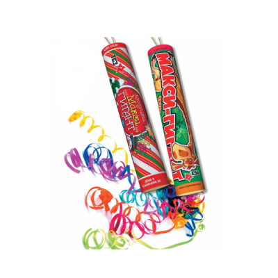 Макси-Гигант с серпантином Хлопушки купить в Липецке | lipeck.salutsklad.ru