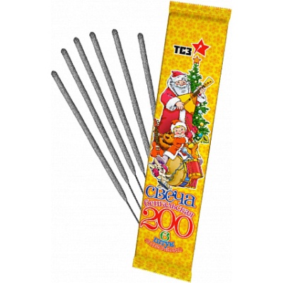 200 мм. Бенгальские огни купить в Липецке | lipeck.salutsklad.ru