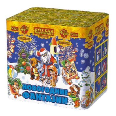 Новогодние фантазии New Салют купить в Липецке | lipeck.salutsklad.ru