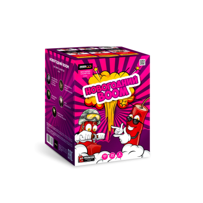 Новогодний BOOM Фейерверк купить в Липецке | lipeck.salutsklad.ru